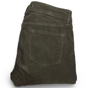 Vintage Vince Olive Brown Corduroy Low Rise Pants Y2K